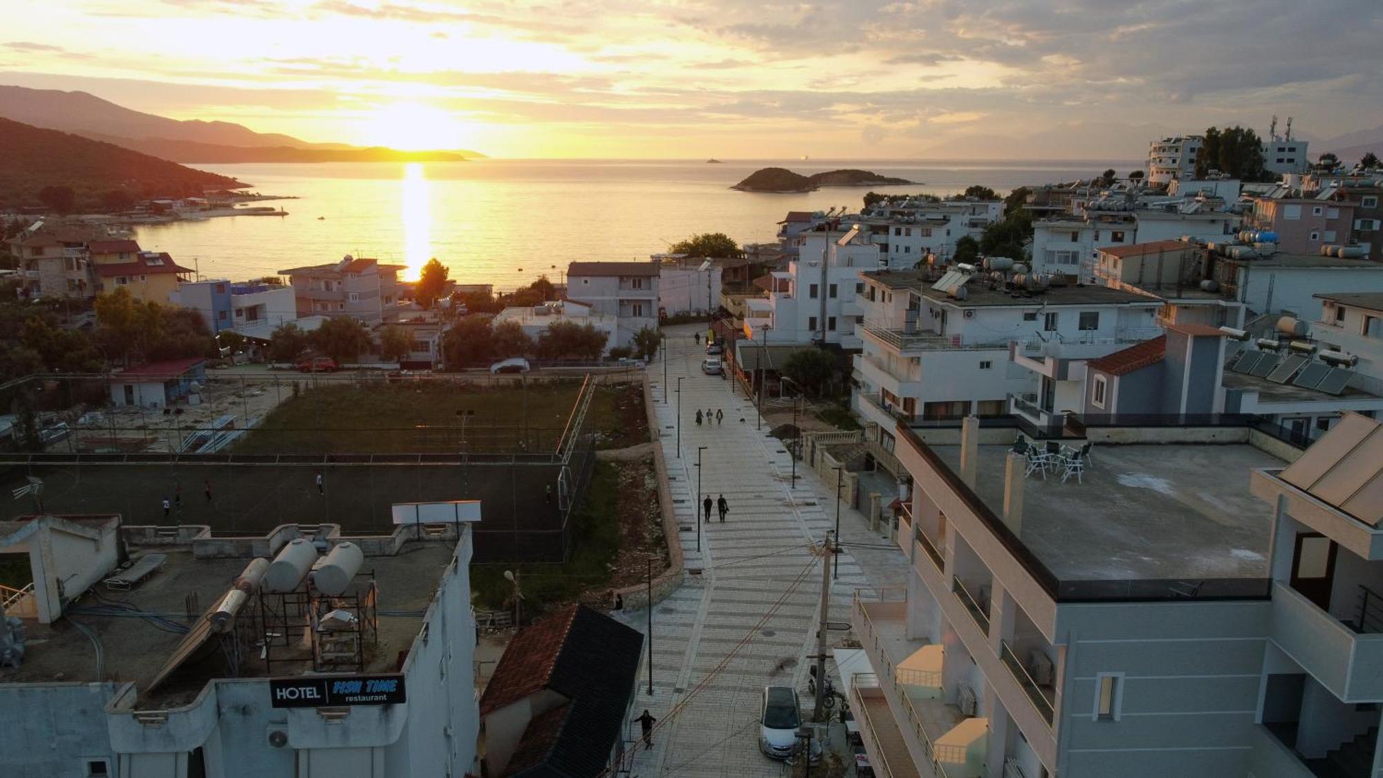 Vila Kapo Hotel Ksamil Bagian luar foto