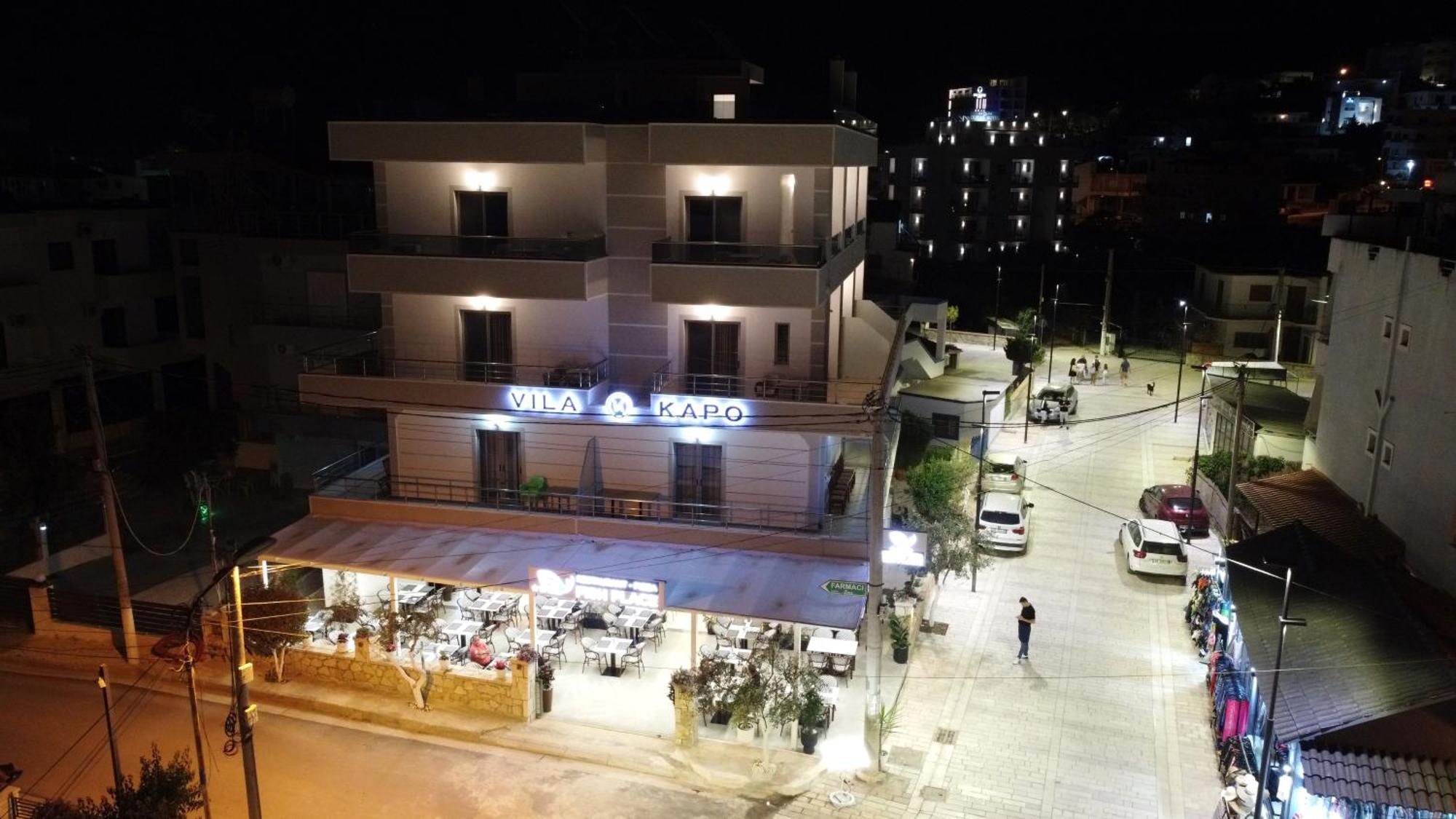 Vila Kapo Hotel Ksamil Bagian luar foto