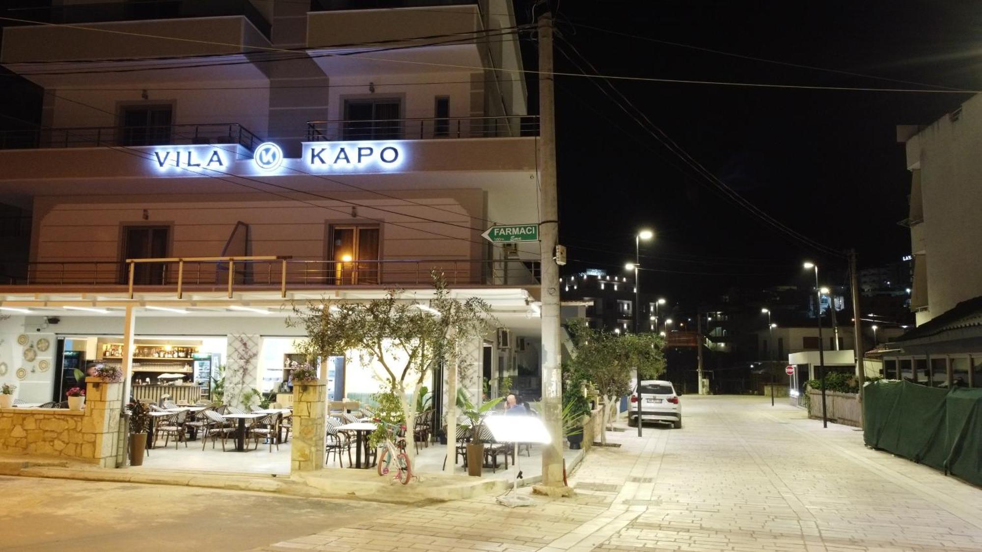 Vila Kapo Hotel Ksamil Bagian luar foto