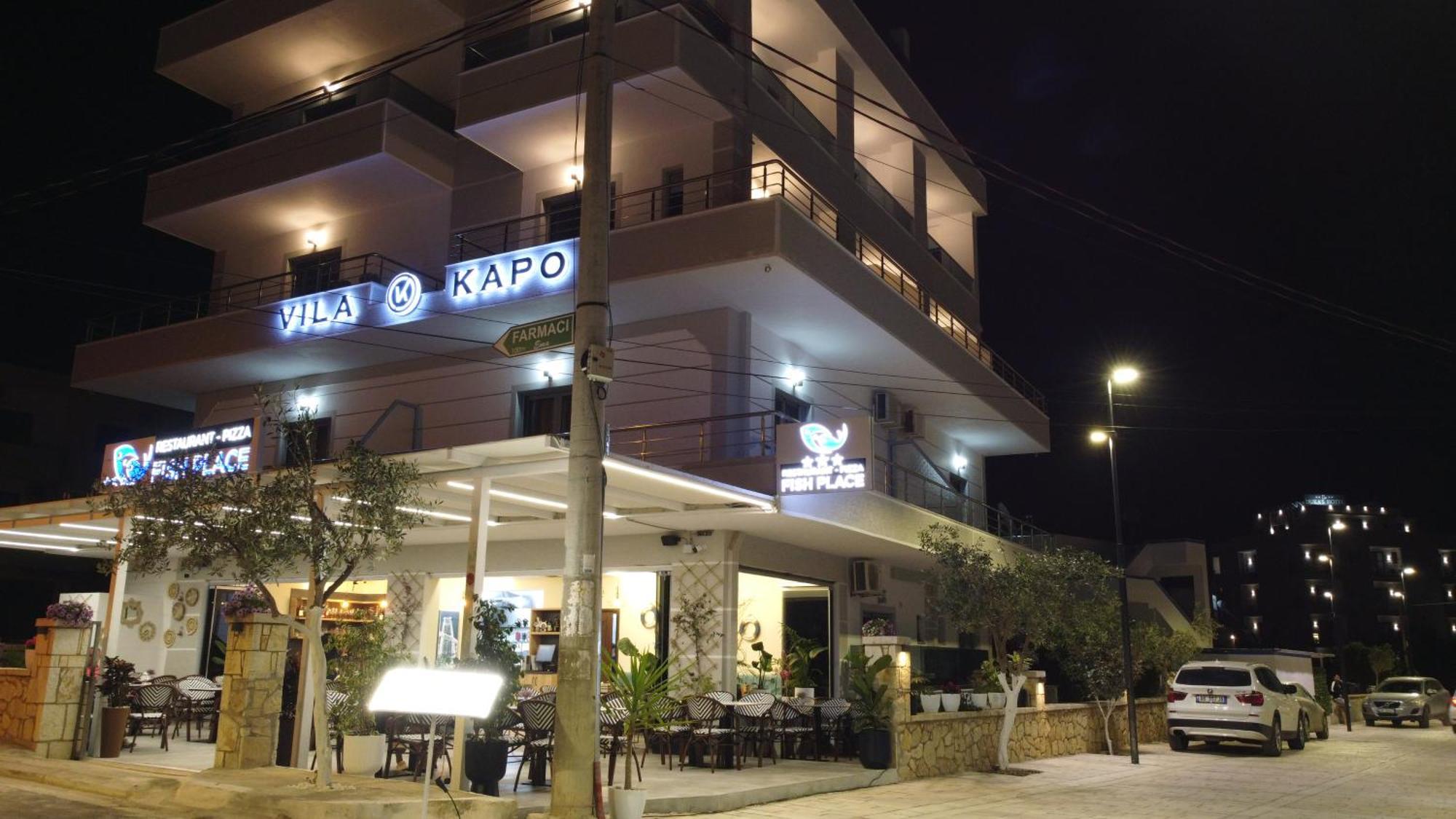 Vila Kapo Hotel Ksamil Bagian luar foto