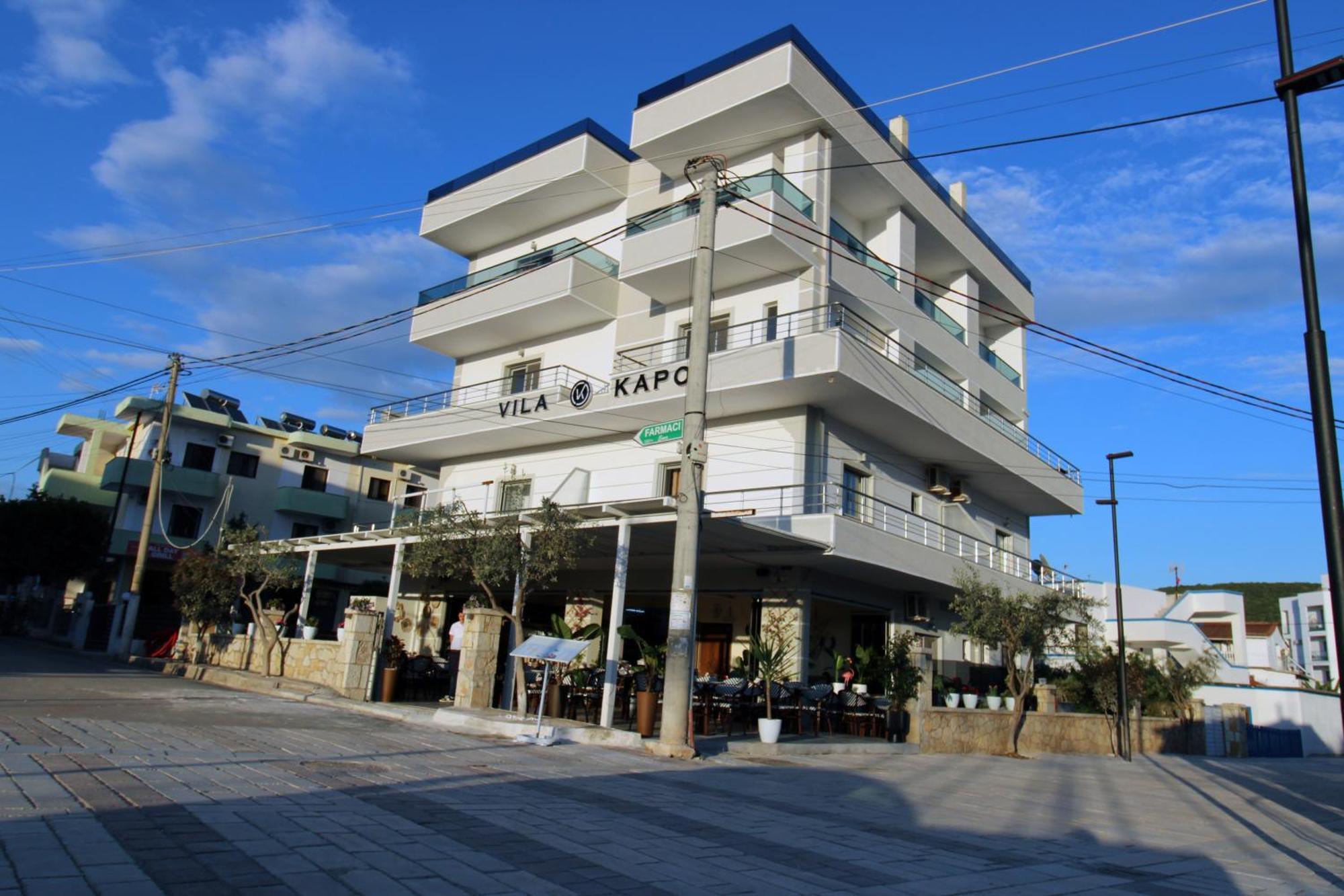 Vila Kapo Hotel Ksamil Bagian luar foto